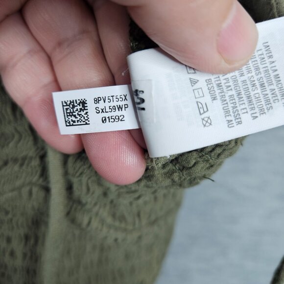 AERIE Women's Olive Green Pockets Jumpsuit Size S NEW - Picture 7 of 13